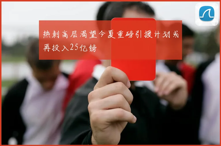 热刺高层渴望今夏重磅引援计划或再投入25亿镑